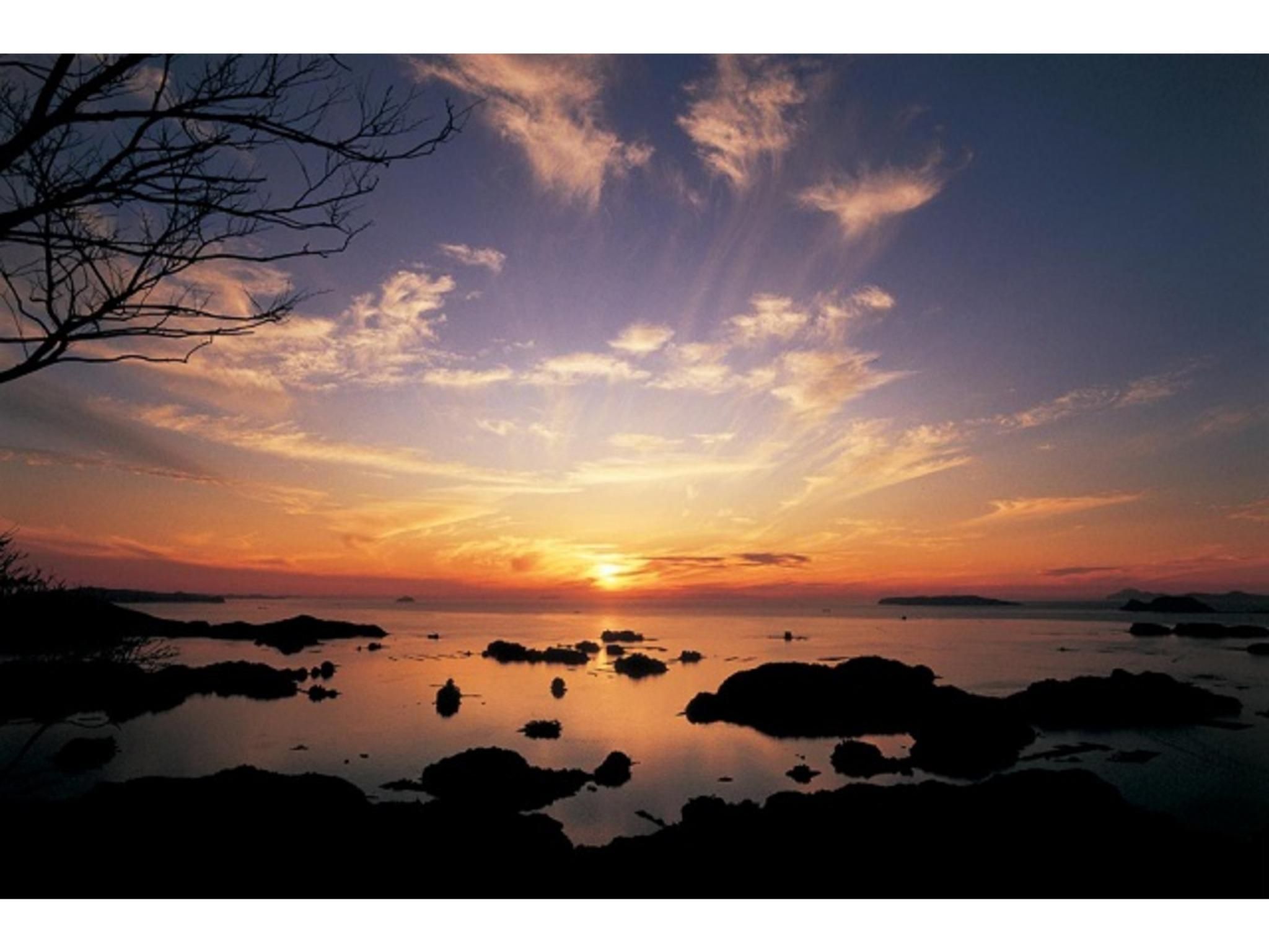 Pemandangan luar