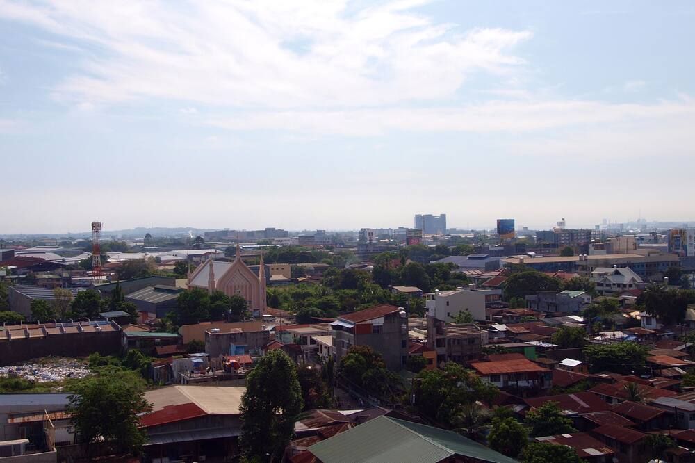 Pemandangan luar