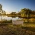 Pemandangan luar