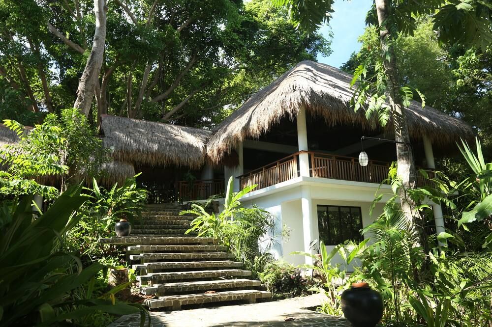 Pemandangan luar