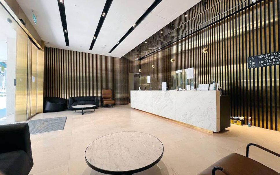 Meja Penyambut Tetamu Gambar