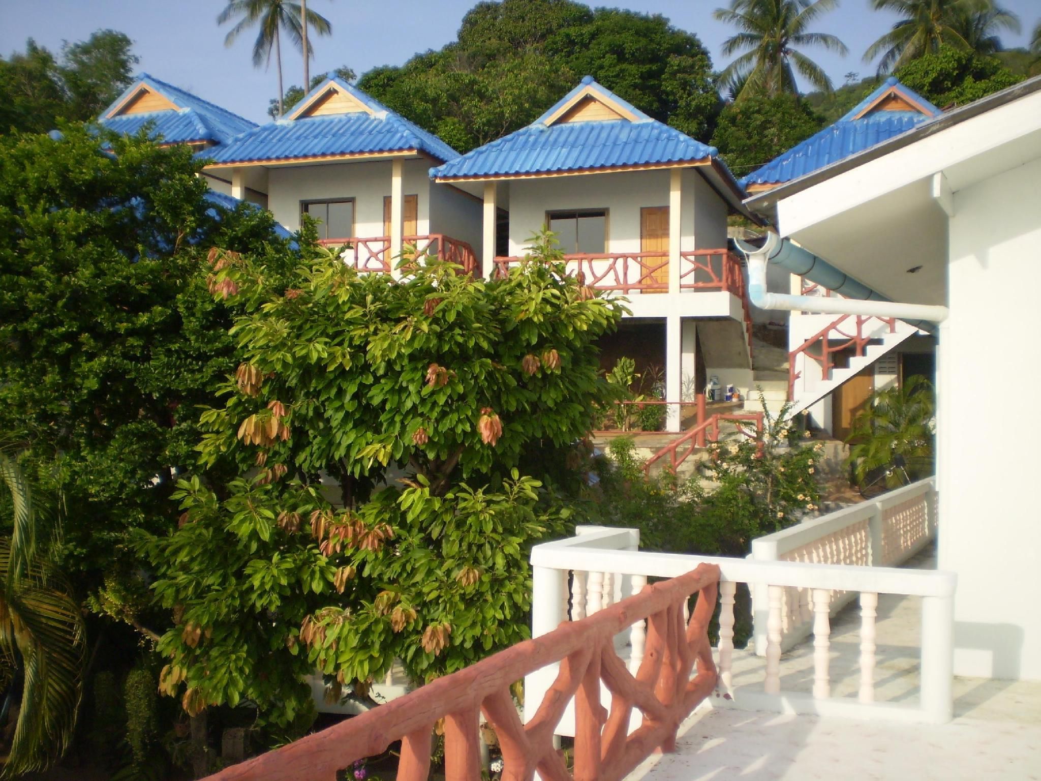 Pemandangan luar