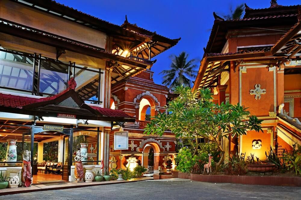 Pemandangan luar
