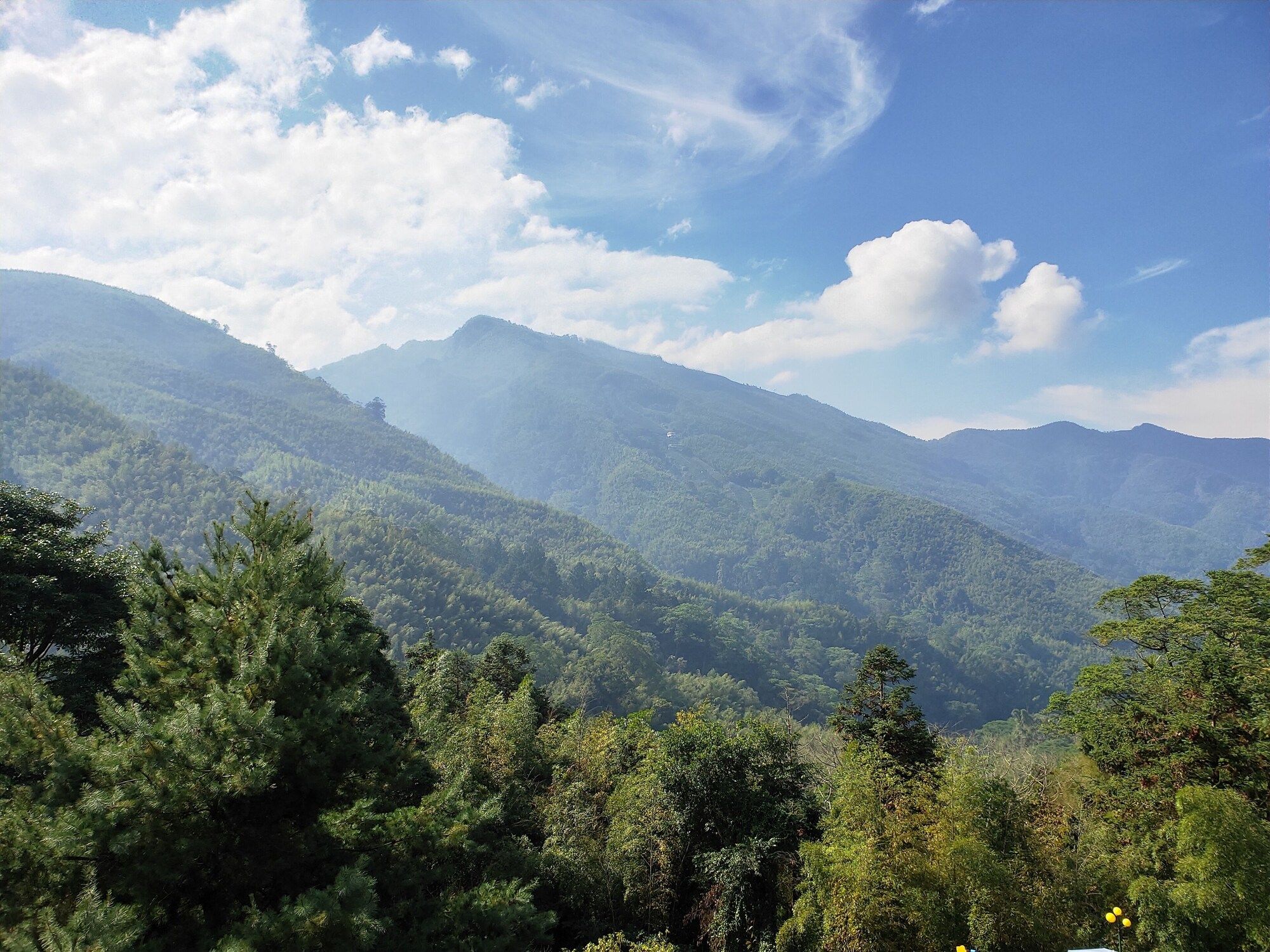 Pemandangan luar