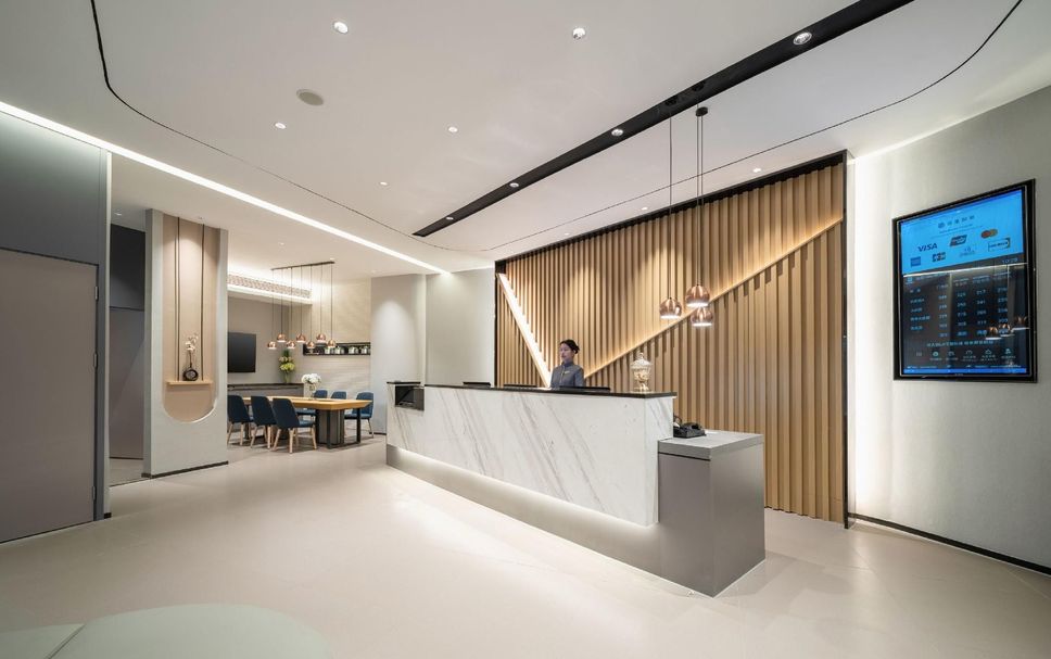 Meja Penyambut Tetamu Gambar