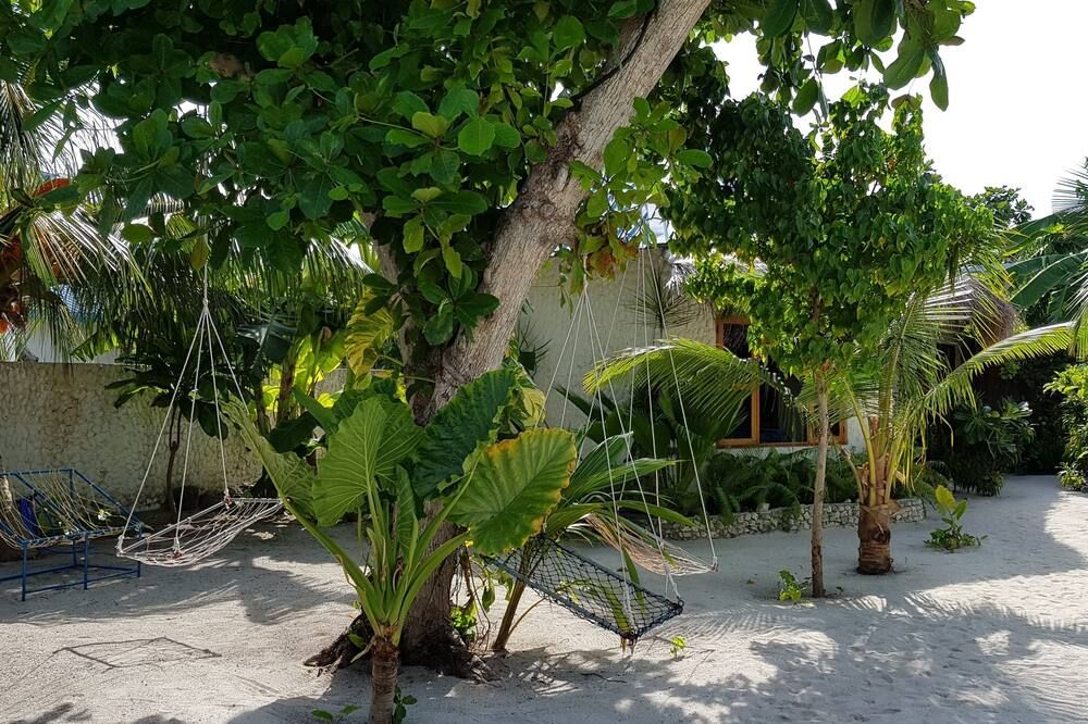 Pemandangan luar