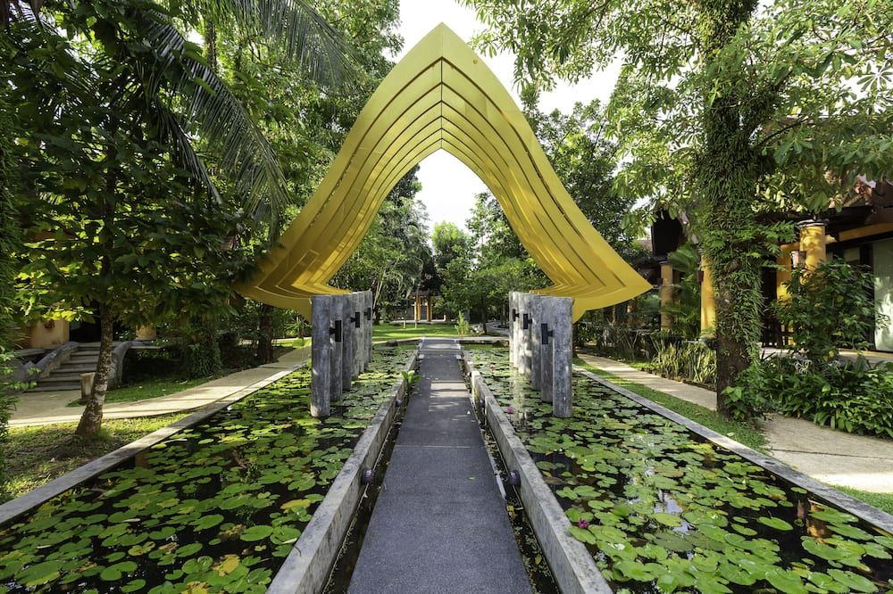 Pemandangan luar