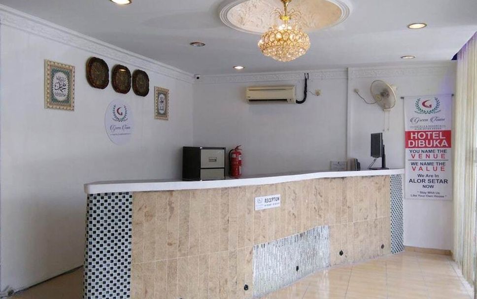 Meja Penyambut Tetamu Gambar