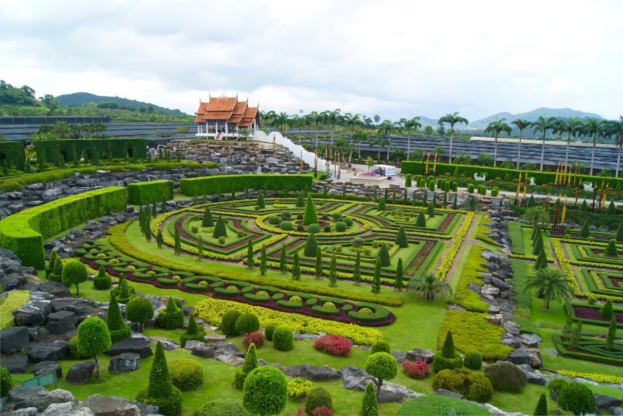 Pemandangan luar