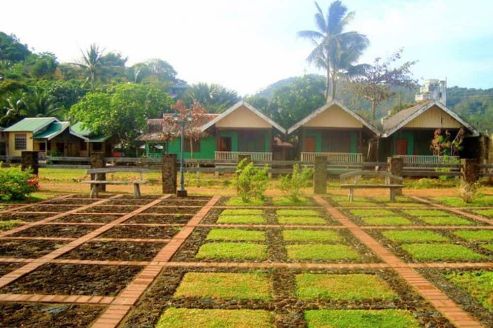 Pemandangan luar