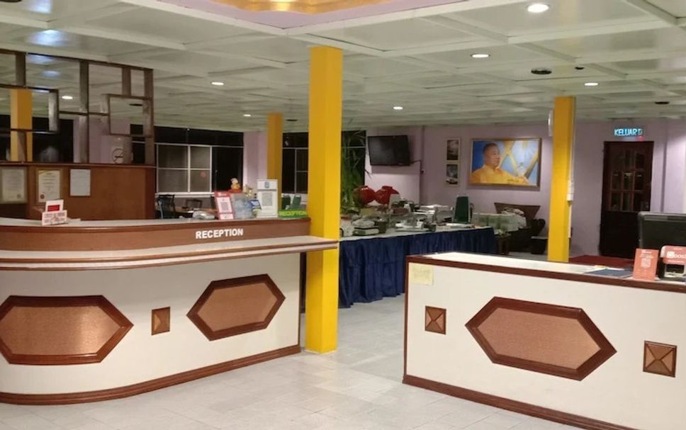 Meja Penyambut Tetamu Gambar