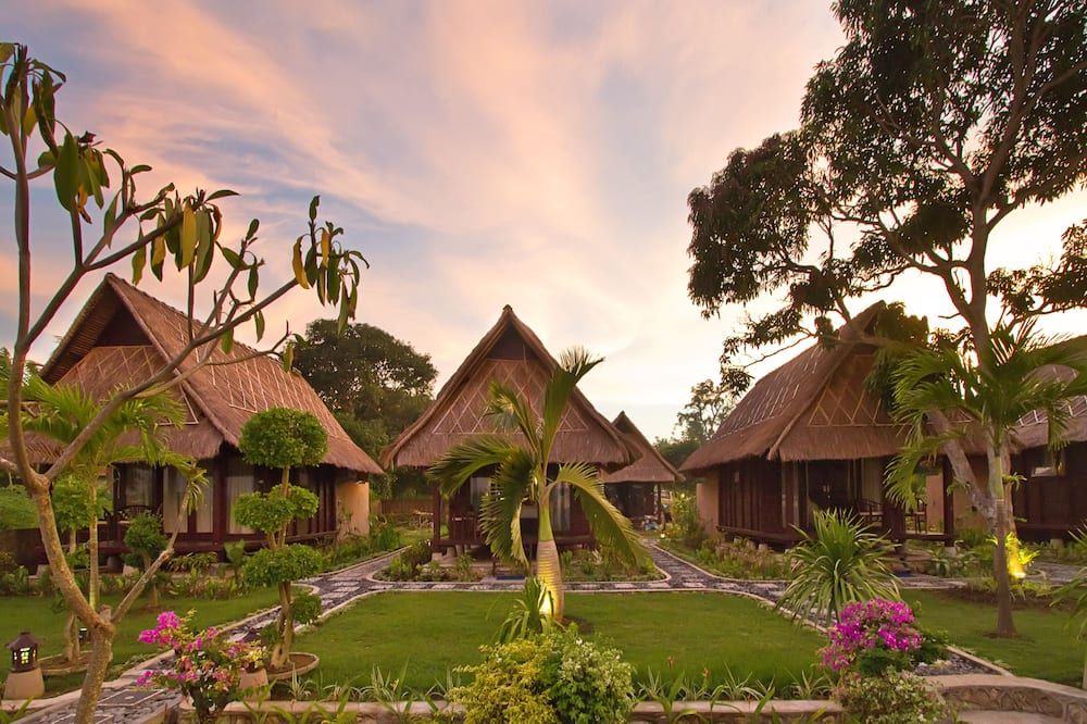 Pemandangan luar