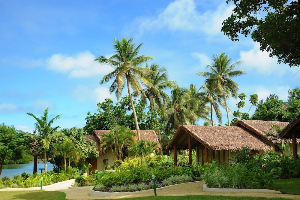 Pemandangan luar