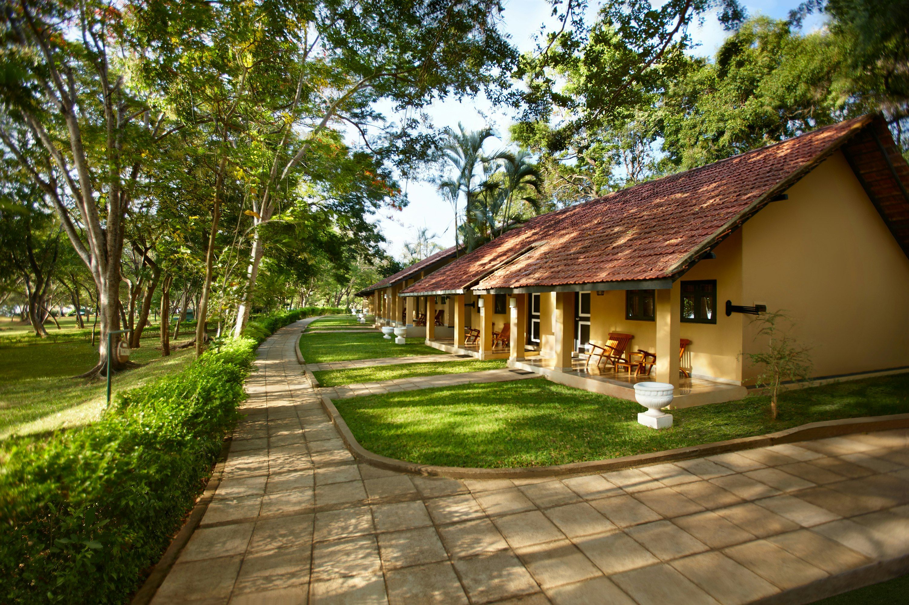 Pemandangan luar