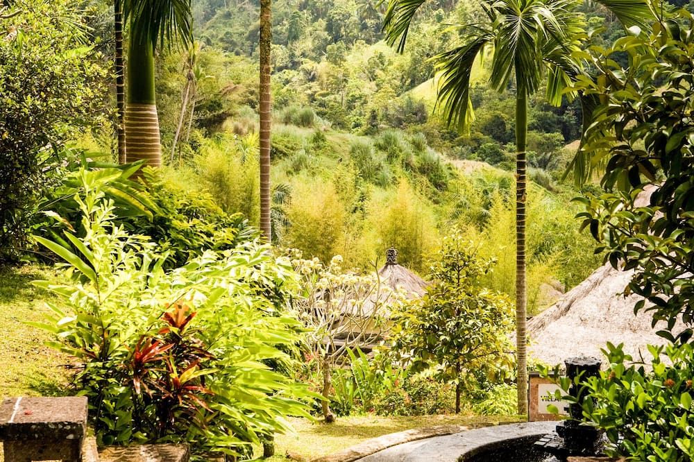 Pemandangan luar