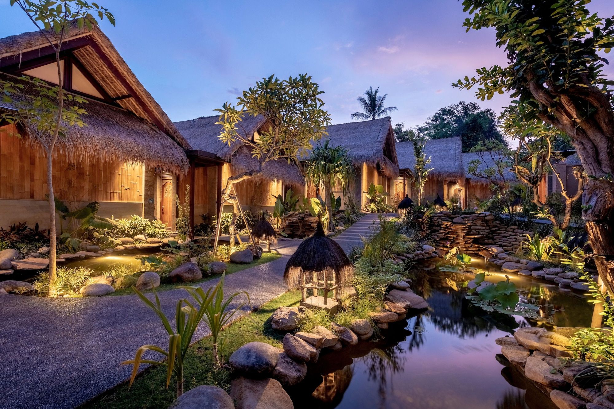 Pemandangan luar
