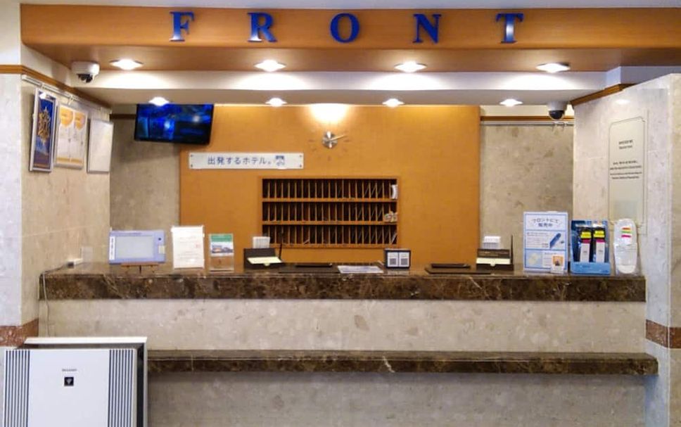 Meja Penyambut Tetamu Gambar