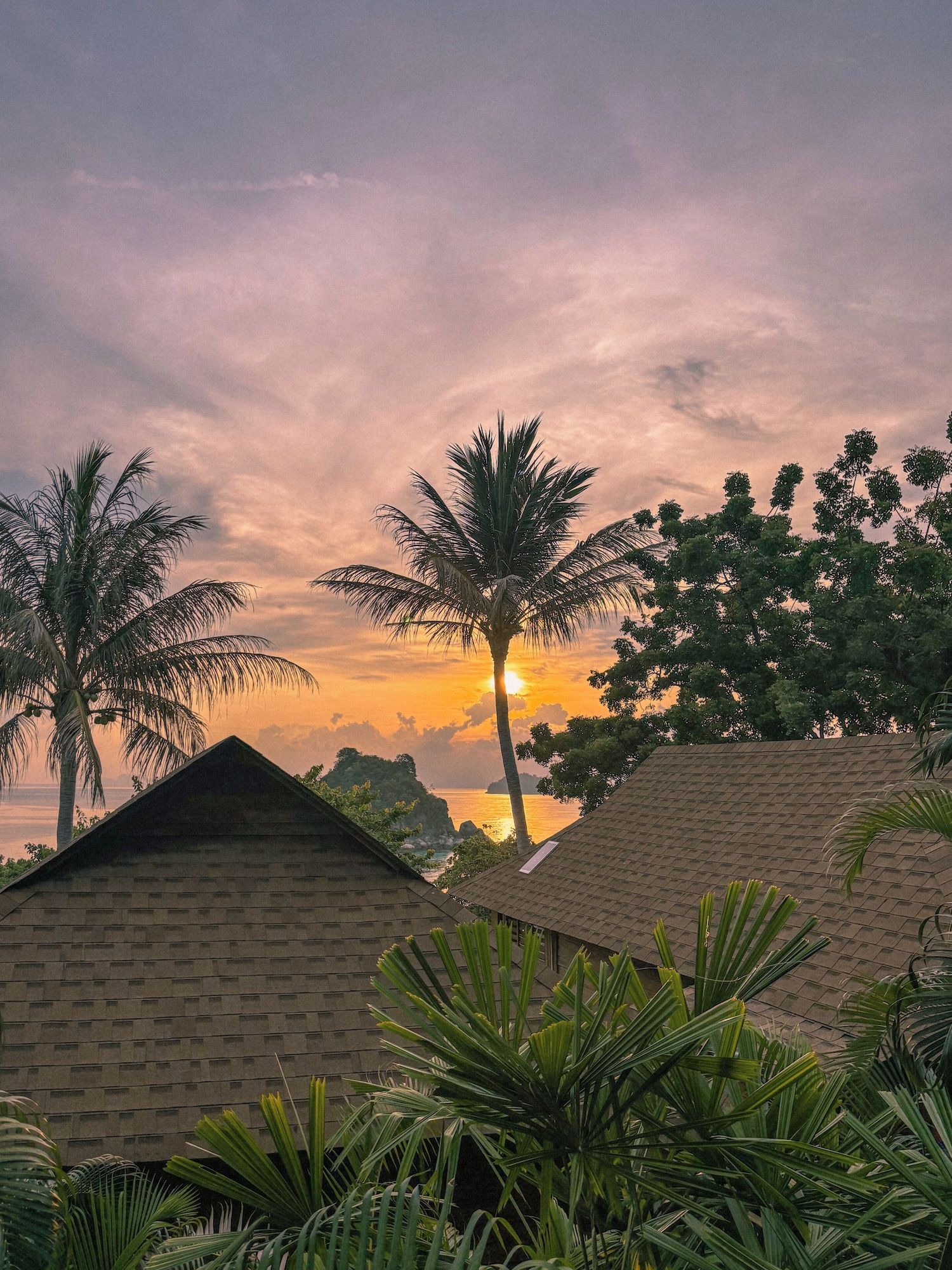 Pemandangan luar