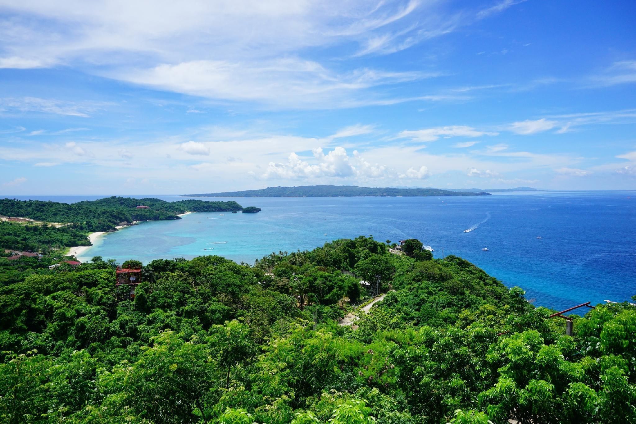 Pemandangan luar