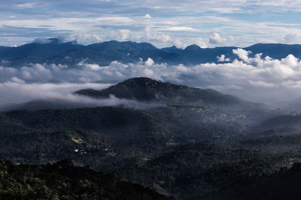 Pemandangan luar