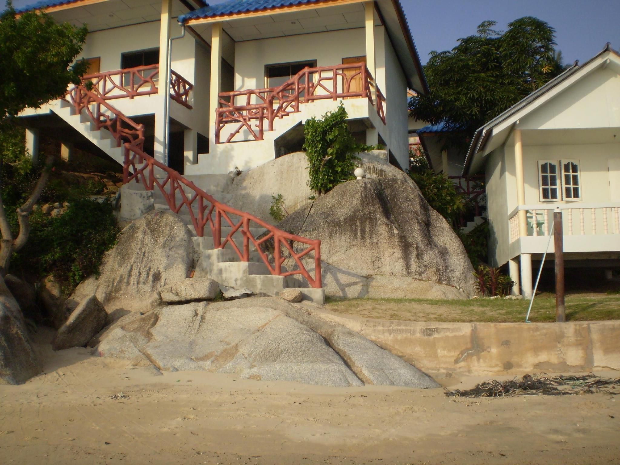 Pemandangan luar