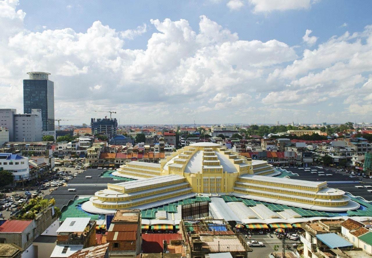 Pemandangan luar