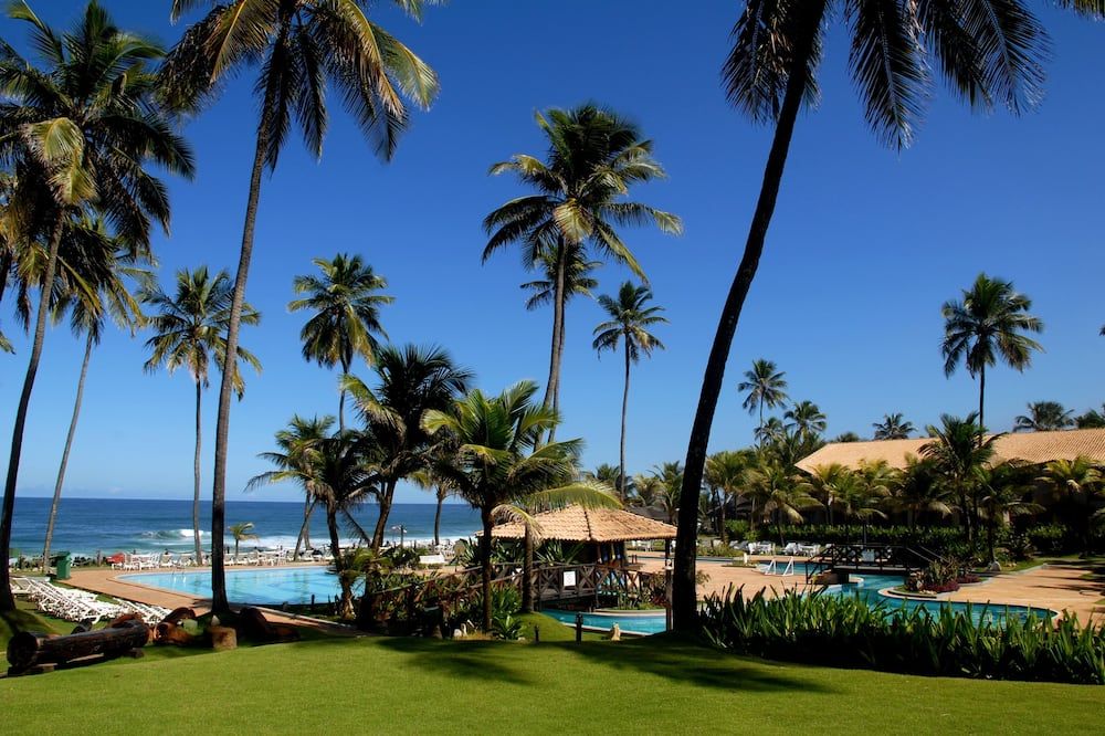 Pemandangan luar