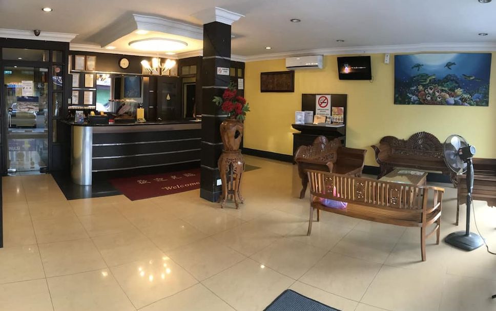 Meja Penyambut Tetamu Gambar