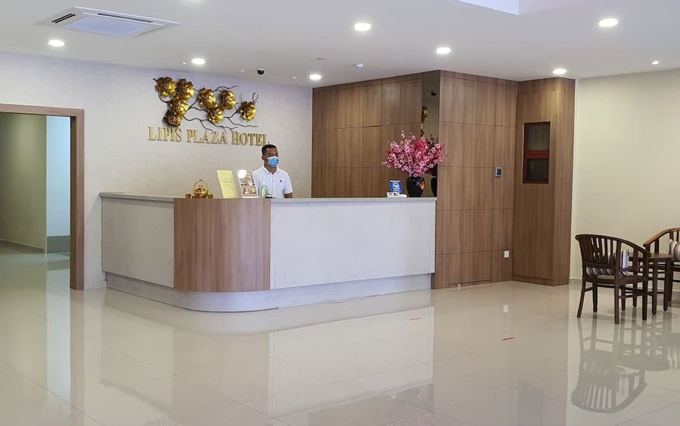 Meja Penyambut Tetamu Gambar