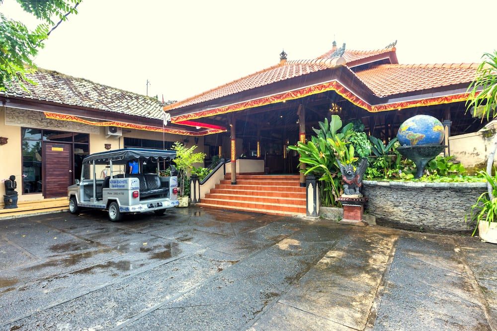 Pemandangan luar