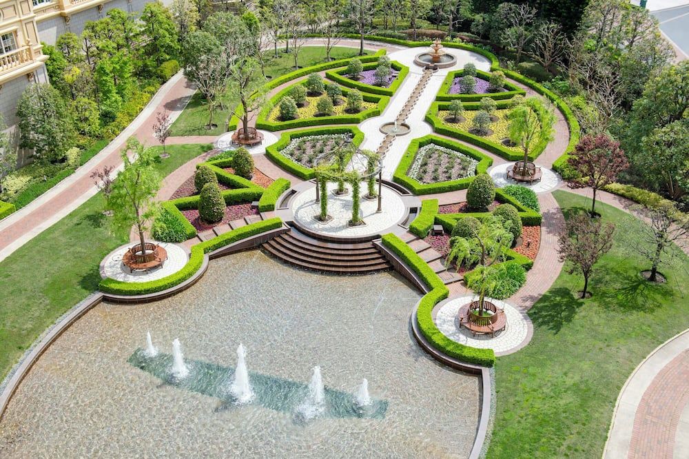 Pemandangan luar