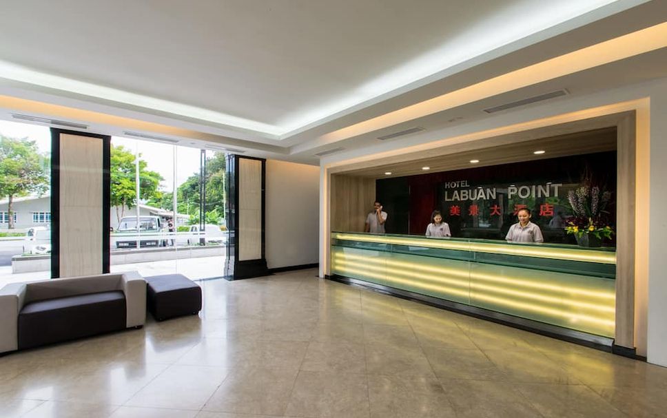 Meja Penyambut Tetamu Gambar