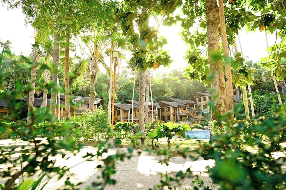 Pemandangan luar