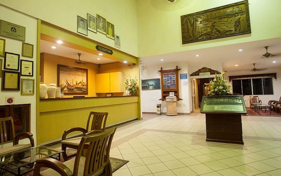 Meja Penyambut Tetamu Gambar