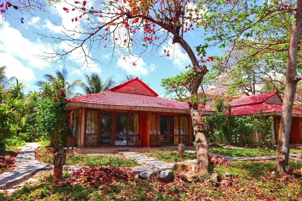 Pemandangan luar