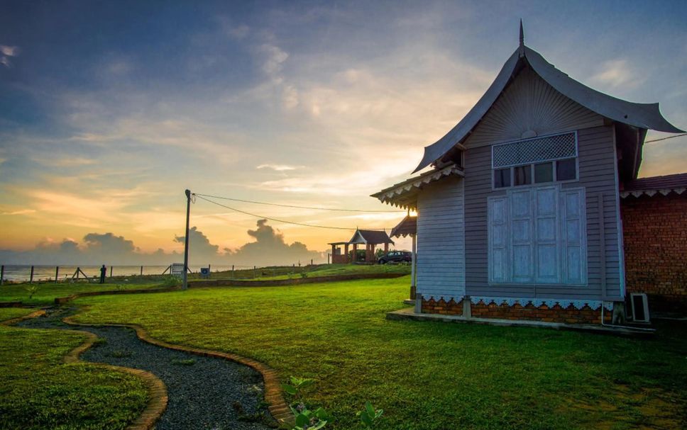 Padang golf Gambar