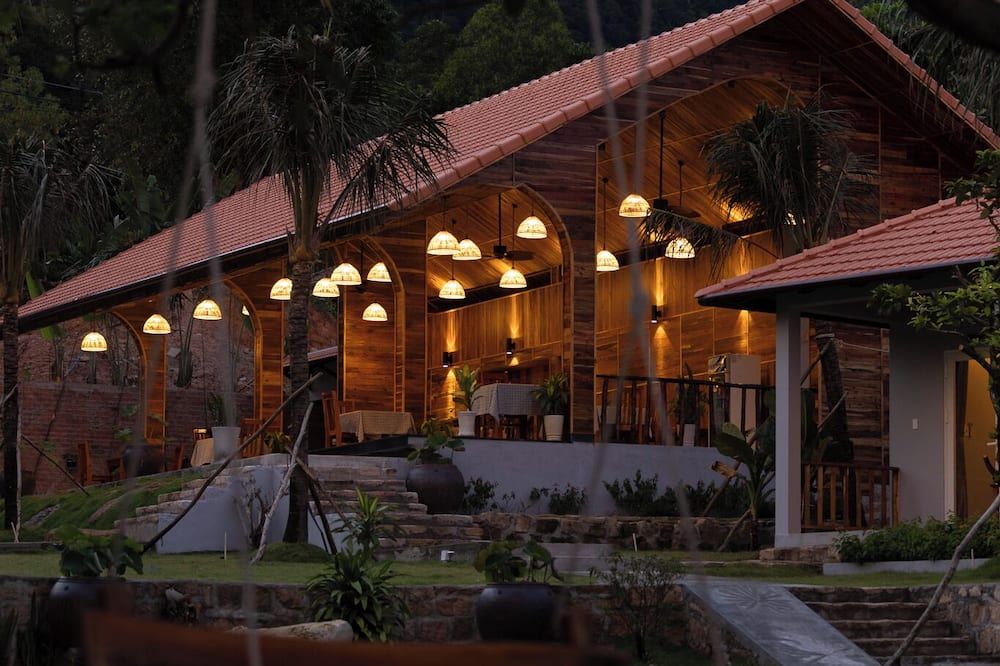 Pemandangan luar
