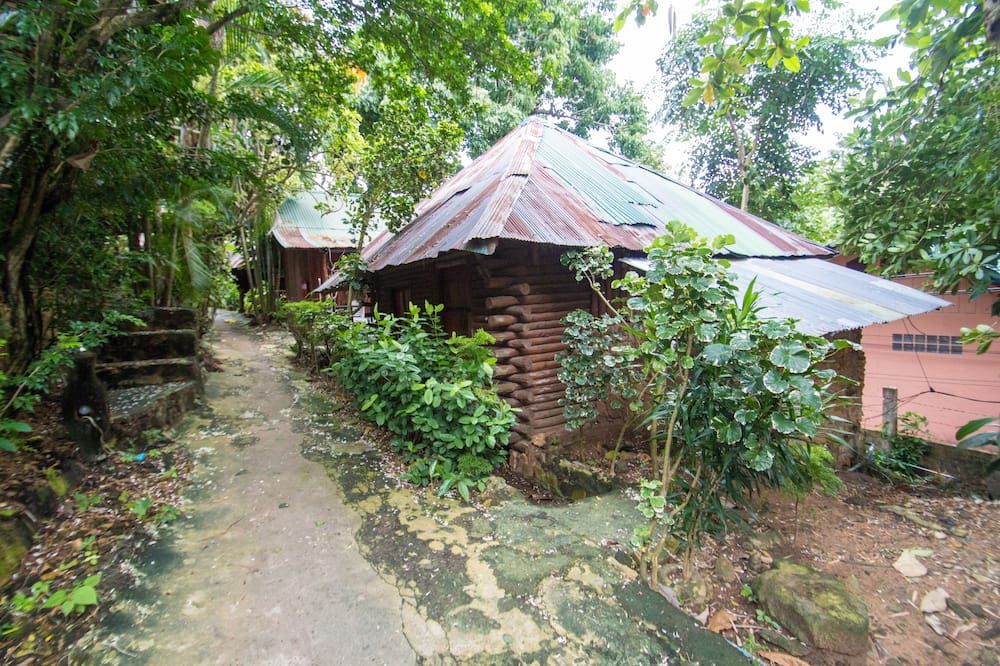 Pemandangan luar