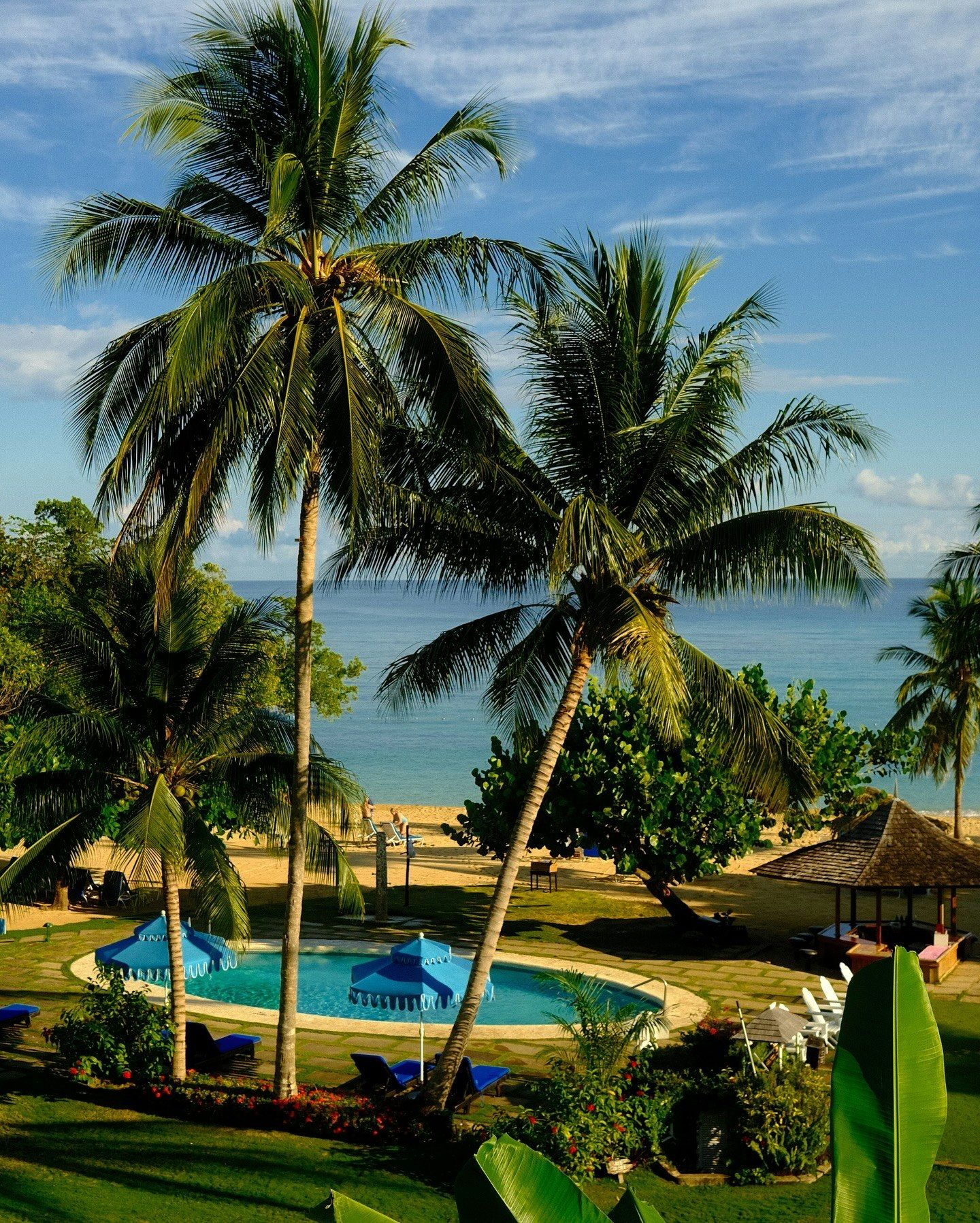 Pemandangan luar