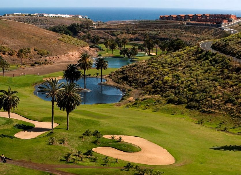 Padang golf Gambar