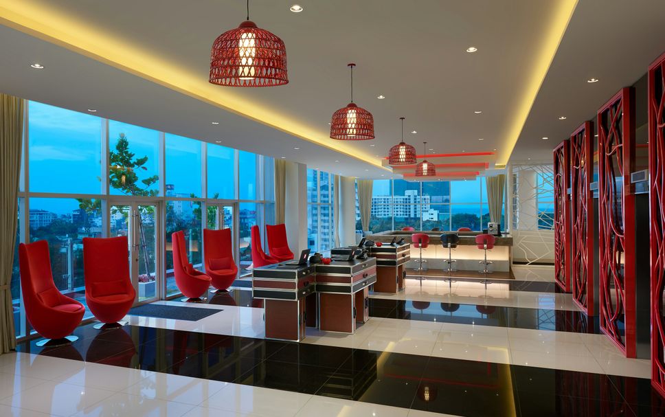 Meja Penyambut Tetamu Gambar