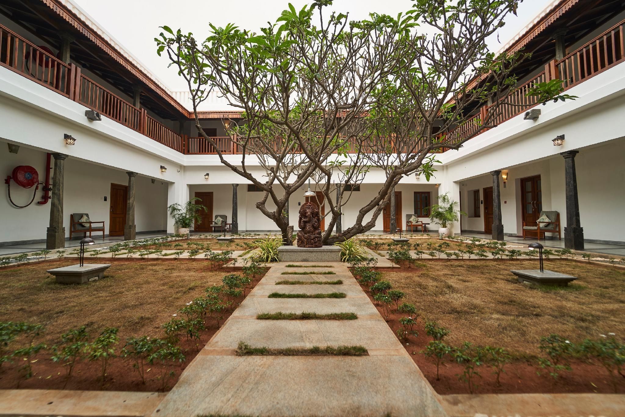 Pemandangan luar
