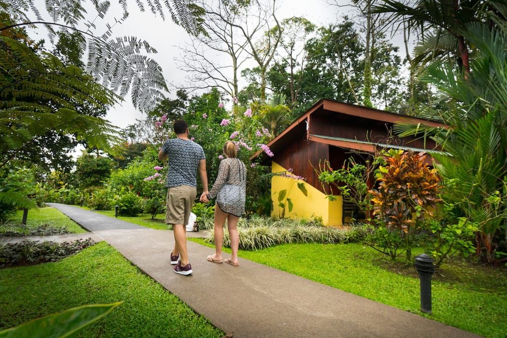 Pemandangan luar