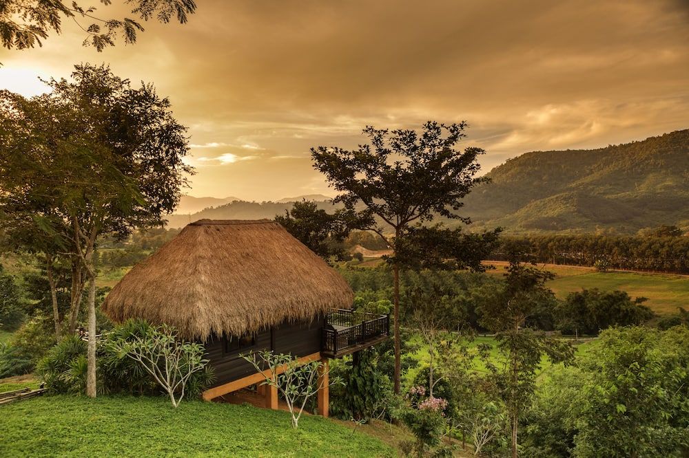Pemandangan luar
