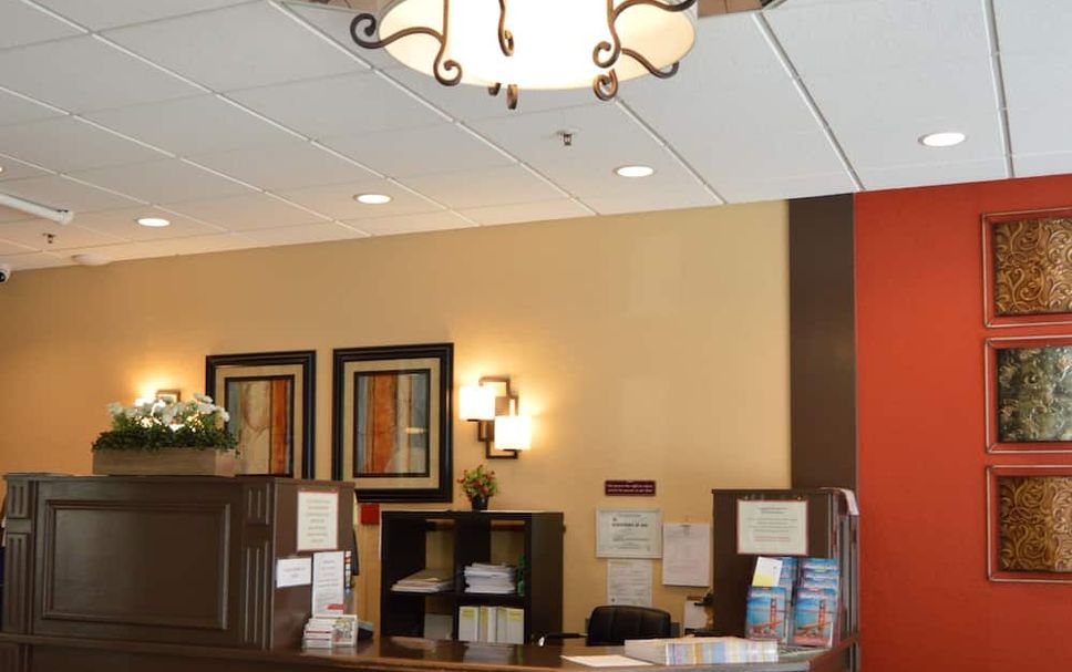 Meja Penyambut Tetamu Gambar