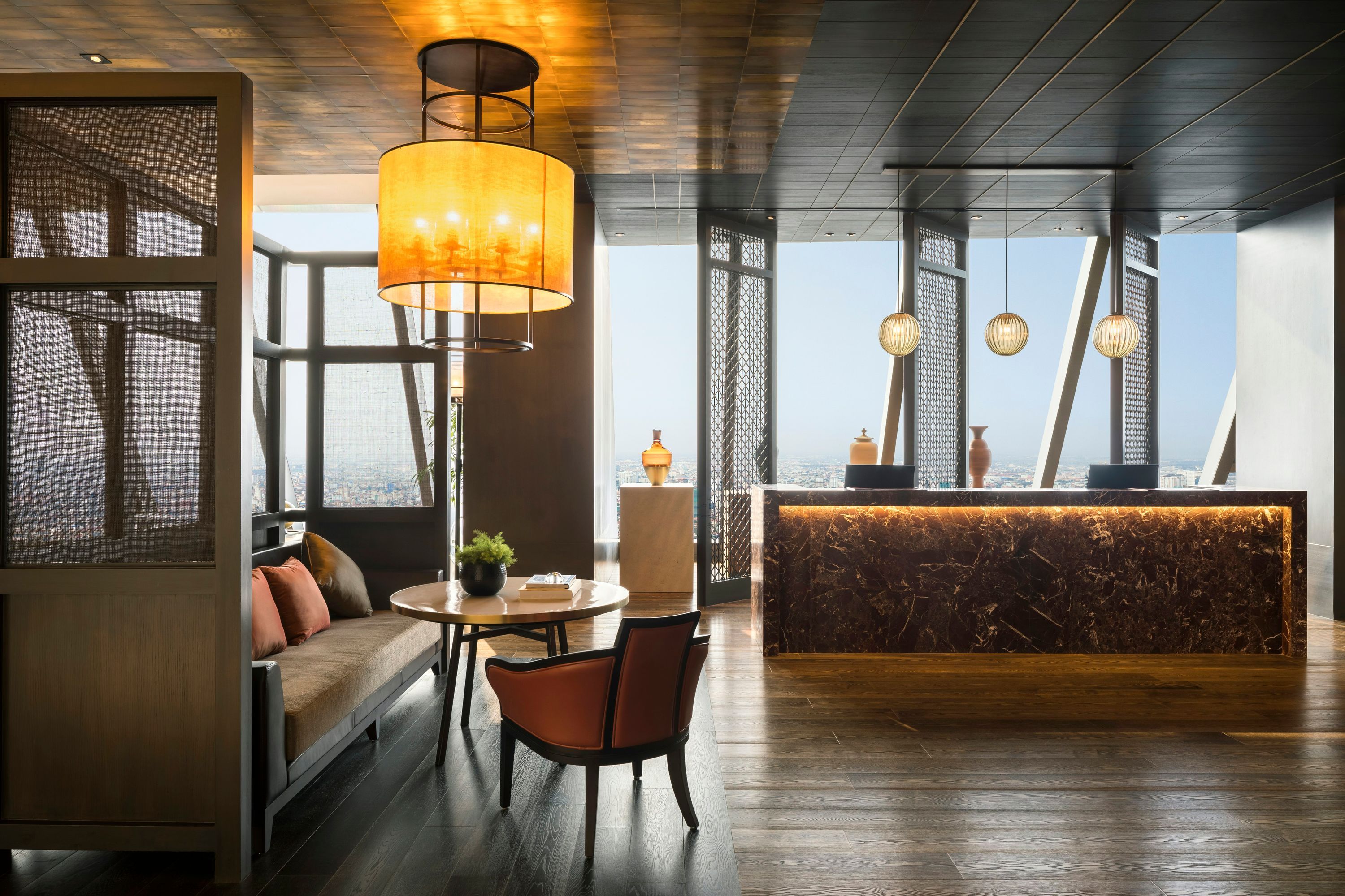 Meja Penyambut Tetamu