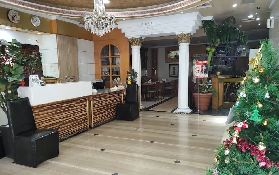 Meja Penyambut Tetamu Gambar