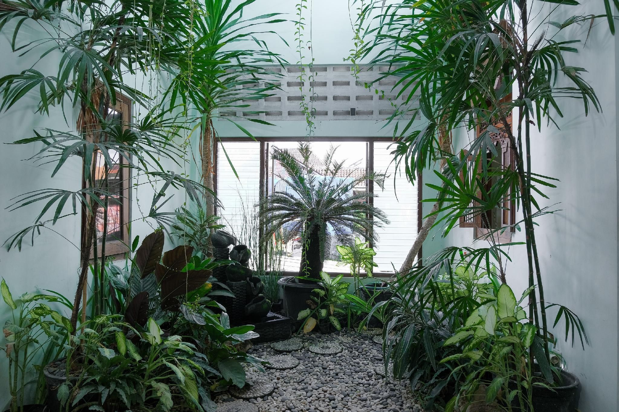 Pemandangan luar