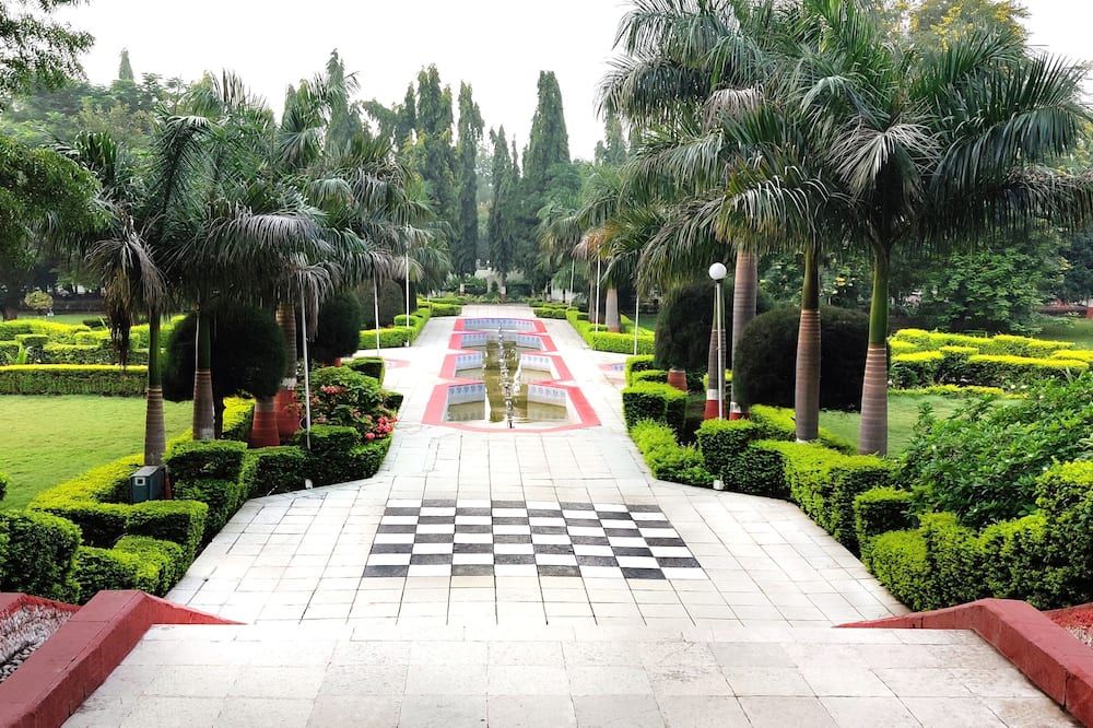 Pemandangan luar