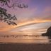 Pemandangan luar